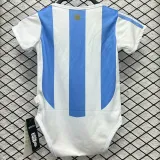 2024-25 Argentina Home Baby Infant Crawl Suit