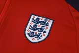2024-25 England Jujube Red Half Pull Tracksuit (半拉链)