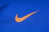 2024-25 Netherlands Fancy Blue Half Pull Tracksuit (半拉链)