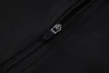 2024-25 Portugal Black Half Pull Tracksuit (半拉链)