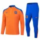 2024-25 Netherlands Orange Half Pull Tracksuit (半拉链)