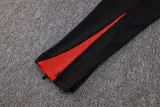 2024-25 Portugal Black Half Pull Tracksuit (半拉链)
