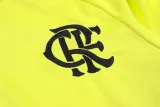 2024-25 Flamengo Yellow Half Pull Tracksuit (半拉链)