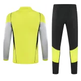2024-25 Flamengo Yellow Half Pull Tracksuit (半拉链)