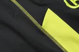 2024-25 Flamengo Yellow Half Pull Tracksuit (半拉链)