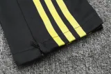 2024-25 Flamengo Yellow Half Pull Tracksuit (半拉链)