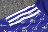 2024-25 RMA Purple Half Pull Tracksuit (半拉链)