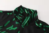 2024-25 Nigeria Black Green Jacket Tracksuit #01