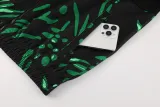 2024-25 Nigeria Black Green Jacket Tracksuit #01