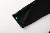2024-25 Nigeria Black Green Jacket Tracksuit #01