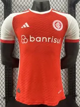 2024-25 Internacional Home Player Version Soccer Jersey