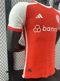 2024-25 Internacional Home Player Version Soccer Jersey