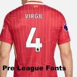 2024-25 LIV Home Player Version Soccer Jersey