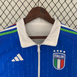 2024 Italy Blue & White Double Sided Windbreaker (双面风衣)