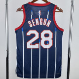 2022-23 ROCKETS SENGUN #28 Royal blue City Edition Top Quality Hot Pressing NBA Jersey