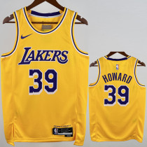 2022-23 LAKERS HOWARD #39 Yellow Top Quality Hot Pressing NBA Jersey(圆领)