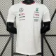 2024 F1 Formula One Mercedes White Racing Suit (圆领)