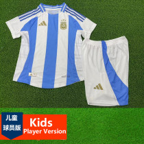 2024-25 Argentina Home Kids Player Version Soccer Jersey (球员童装)