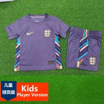 2024-25 England Away Kids Player Version Soccer Jersey (球员童装)