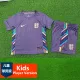 2024-25 England Away Kids Player Version Soccer Jersey (球员童装)