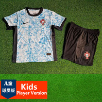 2024-25 Portugal Away Kids Player Version Soccer Jersey (球员童装)
