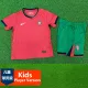 2024-25 Portugal Home Kids Player Version Soccer Jersey (球员童装)