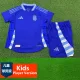2024-25 Argentina Away Kids Player Version Soccer Jersey (球员童装)