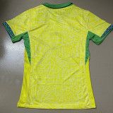 2024-25 Brazil Home Women Soccer Jersey (女)