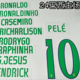 2024-25 Brazil Home Women Soccer Jersey (女)