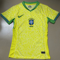 2024-25 Brazil Home Women Soccer Jersey (女)