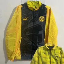 2023-24 Dortmund black & Yellow Double Sided Windbreaker (双面风衣)