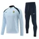 2024-25 France Light blue Half Pull Tracksuit (半拉链)