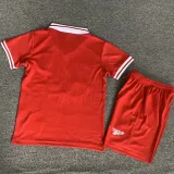1996-1997 LIV Home Kids Retro Soccer Jersey