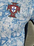 2024-25 Portugal Away Long Sleeve Player Version Soccer Jersey (长袖球员)