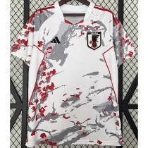 2023-24 Japan White Grey Special Edition Fans Soccer Jersey (梅花)