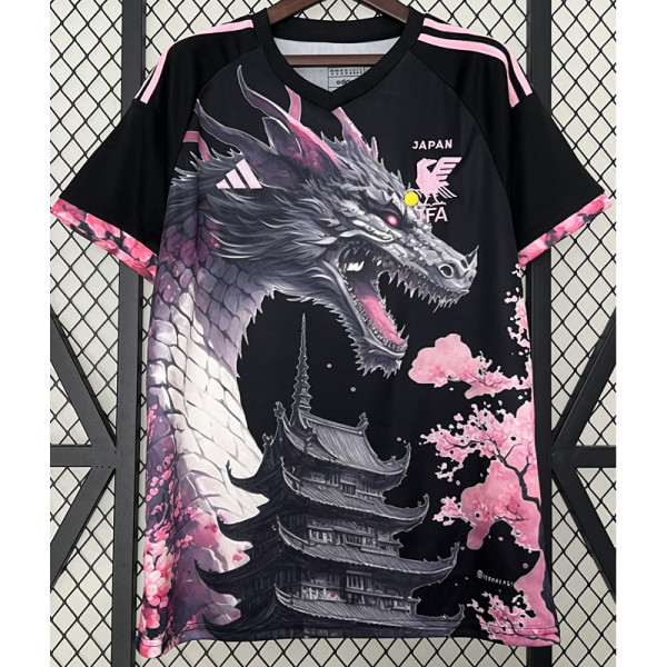 2023-24 Japan Pink Black Special Edition Fans Soccer Jersey (清水寺)