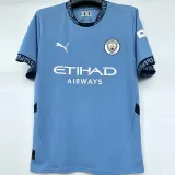 2024-25 Man City Home 1:1 Fans Soccer Jersey