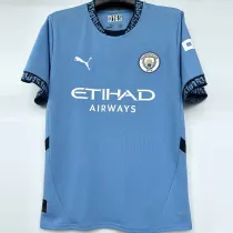2024-25 Man City Home 1:1 Fans Soccer Jersey