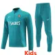 2024-25 Portugal Dark Green Kids Half Pull Tracksuit (童装)(半拉链)
