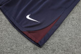 2024-25 England Blue Tank top and shorts suit