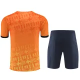 2024-25 BAR Orange Training Short Suit
