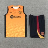2024-25 BAR Orange Tank top and shorts suit