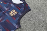2024-25 England Blue Tank top and shorts suit