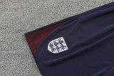 2024-25 England Blue Tank top and shorts suit