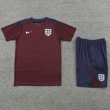 2024-25 England Red Training Short Suit