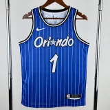 2018-2019 Magic HARDAWAY #1 Blue Retro Top Quality Hot Pressing NBA Jersey (条纹)