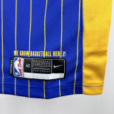 2020-21 Indiana Pacers HALIBURTON #0 Blue City Edition Top Quality Hot Pressing NBA Jersey