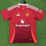 2024-25 Man Utd Home 1:1 Fans Soccer Jersey