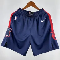 2023-24 76ERS Royal Blue City Edition Top Quality NBA Pants