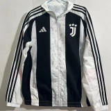 2024-25 JUV Black & White Double Sided Windbreaker (双面风衣)